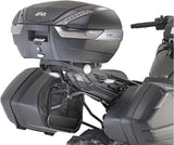 Monolock Blade Black Tech Top Case - 37 Lt Blade Technopolymer - Givi Compatible With Yamaha Niken 900 (2019-2024)