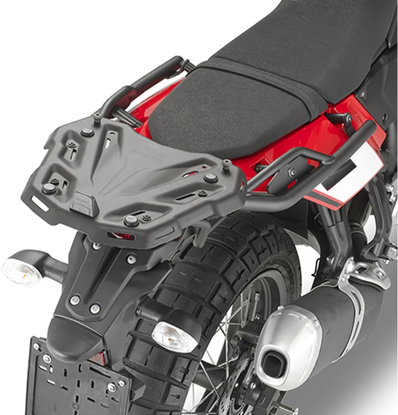 Baúl Monokey Negro Tech 40 Lt Plastico - Givi Compatible Con Yamaha Ténéré 700 (2021-2024)
