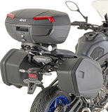 Monokey Trekker Outback Evo Smart Anodized Aluminium Top Case - 58 Lt For Original Rack Trekker Outback Evo Smart Anodized Aluminium - Givi Compatible With Yamaha Tracer 7 Gt (2024)