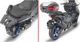 Baúl Monolock Blade Negro Tech 47 Lt Blade Plastico - Givi Compatible Con Yamaha T-Max 560 (2022-2024)