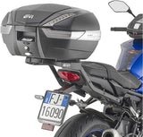 Monokey Trekker Black Aluminium Top Case - 46 Lt Trekker Aluminium - Givi Compatible With Yamaha Mt-10 (2022-2023)