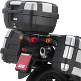 Monokey Aluminium Top Case - 47 Lt Technopolymer - Givi Compatible With Suzuki Dl 650 V-Strom L2 L3 L4 L5 L6 (2011-2016)