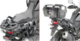 Monolock Black Tech Top Case - 30 Lt Technopolymer - Givi Compatible With Suzuki V-Strom 1050 De (2023)