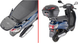 Monolock Black Tech Top Case - 30 Lt C30Nt Technopolymer - Givi Compatible With Suzuki Address 125 (2023-2024)
