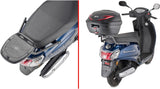 Baúl Monolock Alpina Aluminio 44 Lt Alpina Aluminio - Givi Compatible Con Suzuki Address 125 (2023-2024)