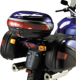 Monokey Trekker Alaska Black Aluminium Top Case - 56 Lt Trekker Alaska Aluminium - Givi Compatible With Yamaha Fjr 1300 (2001-2005)