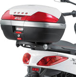 Baúl Monokey Carbon Look 47 Lt Plastico - Givi Compatible Con Yamaha X-Max 125 - 250 (2010-2013)