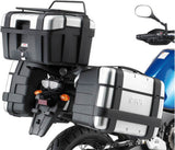 Monokey Trekker Dolomiti Aluminium Top Case - 46 Lt Trekker Dolomiti Aluminium - Givi Compatible With Yamaha Xt 1200 Z Super Ténéré (2010-2020)