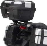 Monokey Silver Tech Top Case - 47 Lt Technopolymer - Givi Compatible With Kawasaki Versys 1000 (2012-2014)