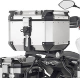 Monolock Riviera Black Top Case - 46 Lt Riviera Technopolymer - Givi Compatible With Kawasaki Versys 650 (2022-2024)