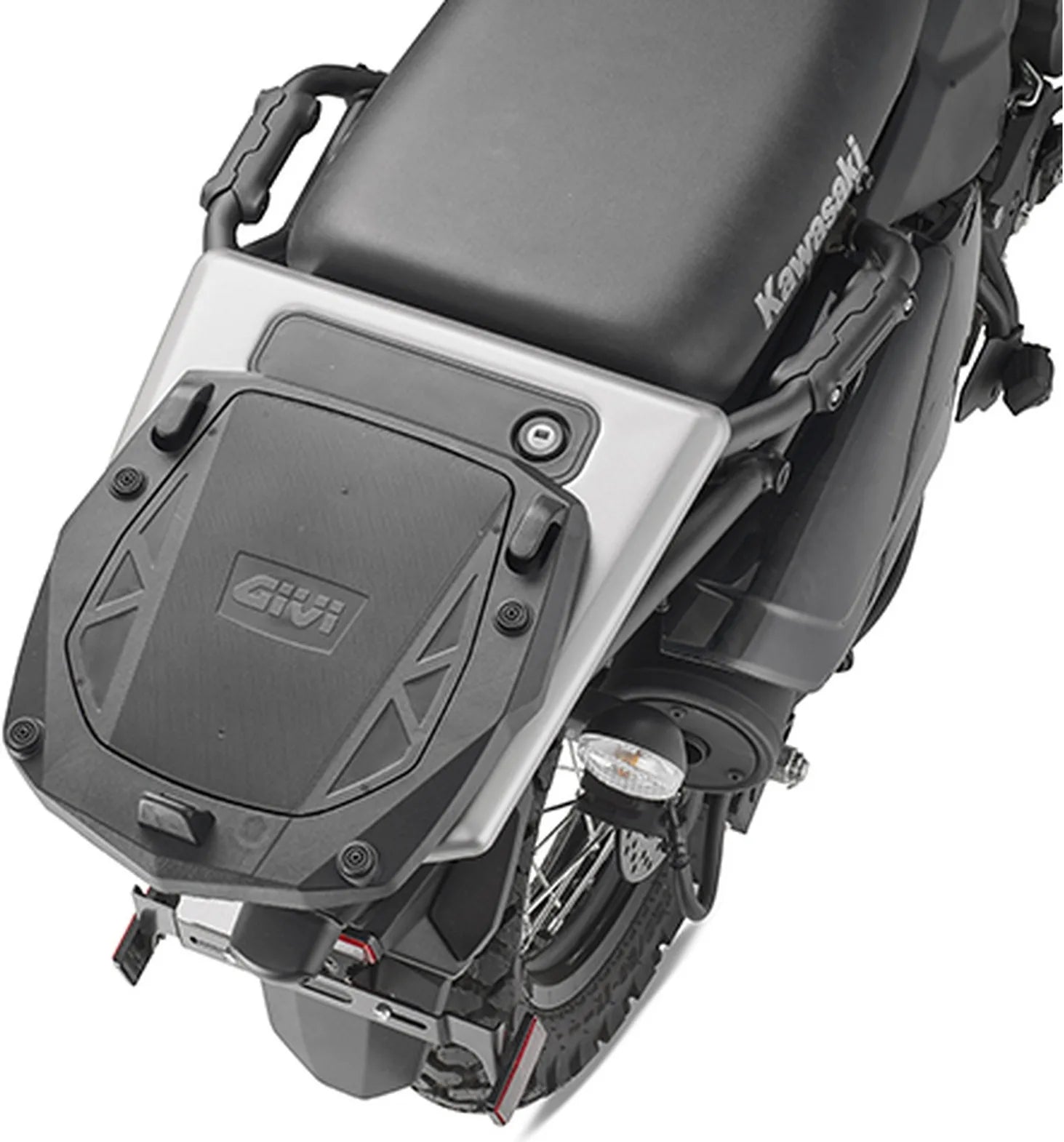 Baúl Monokey Trekker Outback Evo Smart Aluminio 42 Lt Trekker Outback Evo Smart Aluminio - Givi Compatible Con Kawasaki Klr 650 - S (2023-2024)
