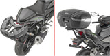 Monokey Carbon Look Tech Top Case - 47 Lt Technopolymer - Givi Compatible With Kawasaki Z 500 (2024)