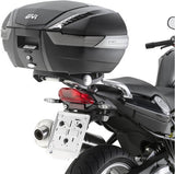 Monokey Black Tech Top Case - 40 Lt Technopolymer - Givi Compatible With Bmw F 800 St (2006-2016)