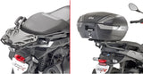 Monolock Blade Black Tech Top Case - 47 Lt Blade Technopolymer - Givi Compatible With Bmw C 400 X (2019-2024)