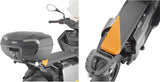 Baúl Monolock Negro 30 Lt Plastico - Givi Compatible Con Bmw Ce 04 (2022-2024)