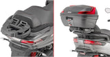 Rear Rack For Monolock Top-Case - Givi Compatible With Piaggio Mp3 350 - 400 - 500 Sport (2018-2021)