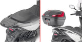 Baúl Monolock Negro Tech 30 Lt C30Nt Plastico - Givi Compatible Con Kymco Agility 300 - 350 R16 (2019-2024)