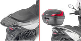 Monolock Blade Black Top Case - 47 Lt Blade Technopolymer - Givi Compatible With Kymco Agility 300 - 350 R16 (2019-2024)