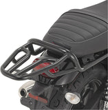 Monolock Vision Black Top Case - 34 Lt Vision Technopolymer - Givi Compatible With Triumph Street Twin 900 (2016-2022)