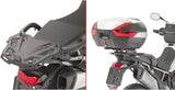 Monokey Trekker Black Aluminium Top Case - 33 Lt Trekker Aluminium - Givi Compatible With Triumph Tiger 900 (2020-2023)