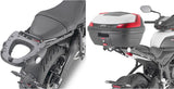 Monolock Black Top Case - 29 Lt Technopolymer - Givi Compatible With Triumph Trident 660 (2021-2024)