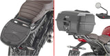 Monolock Black Tech Top Case - 30 Lt Technopolymer - Givi Compatible With Triumph Speed 400 (2024)