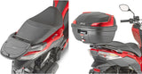 Rear Rack For Monolock Top-Case - Givi Compatible With Sym Jet X 125 (2021-2024)