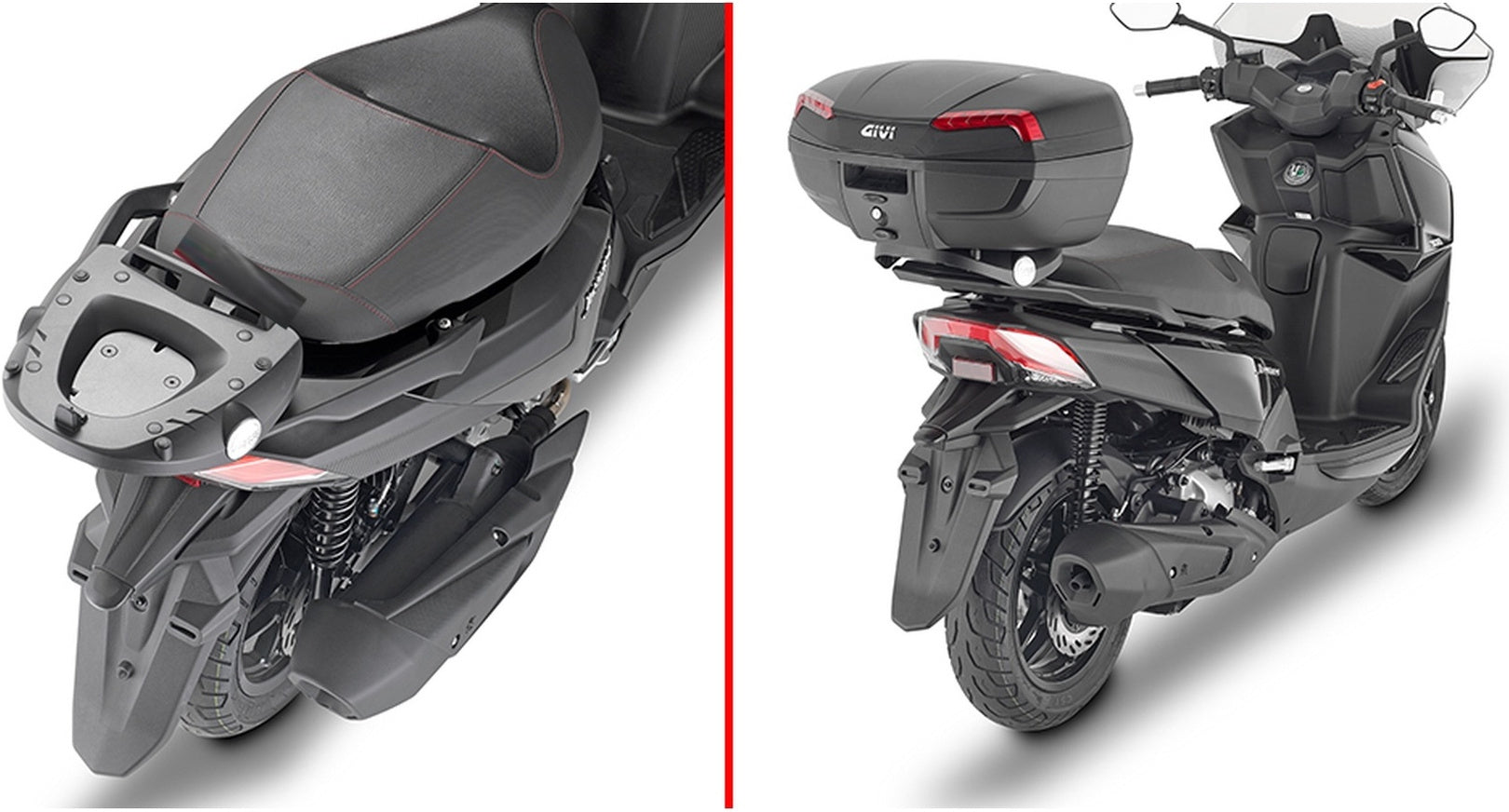 Monolock Black Tech Top Case - 30 Lt C30Nt Technopolymer - Givi Compatible With Sym Joyride 300 (2022-2024)