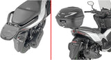 Monolock Vision Black Top Case - 34 Lt Vision Technopolymer - Givi Compatible With Zontes 350 D (2023-2024)