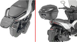 Baúl Monolock Riviera Negro 46 Lt Riviera Plastico - Givi Compatible Con Zontes 350 D (2023-2024)