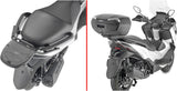 Monolock Vision Black Tech Top Case - 34 Lt Vision Technopolymer - Givi Compatible With Zontes 350 E (2023-2024)