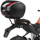 Baúl Monolock Vision Negro 34 Lt Vision Plastico - Givi Compatible Con Ktm 125 Duke (2011-2016)