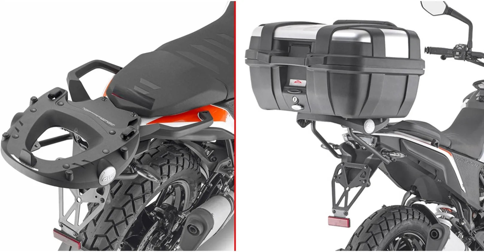 Baúl Monolock Blade Negro 37 Lt Blade Plastico - Givi Compatible Con Ktm 390 Adventure (2020-2024)