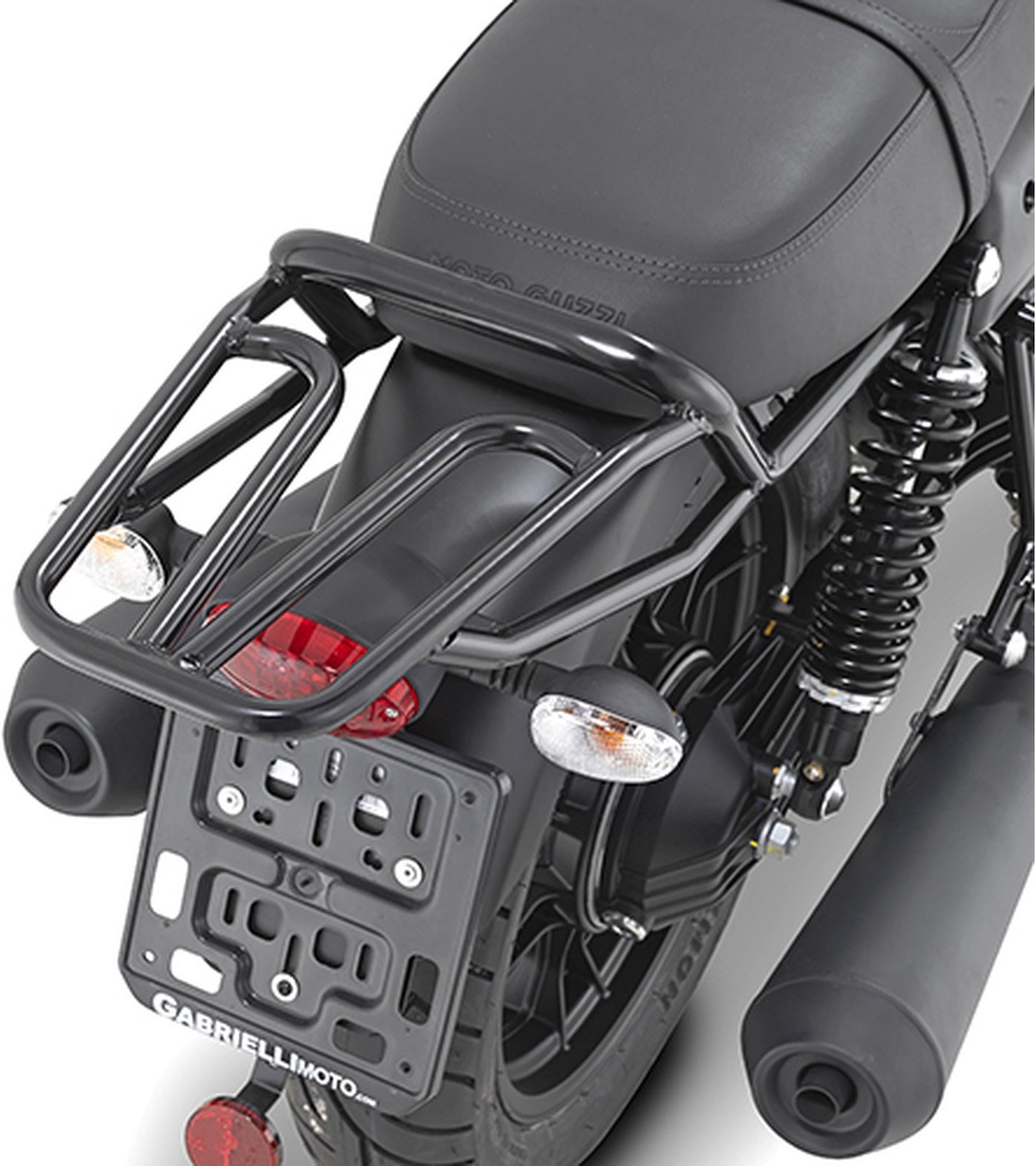 Rear Rack For Monolock Top-Case - Givi Compatible With Moto Guzzi V7 Iii Stone - Special (2017-2020)