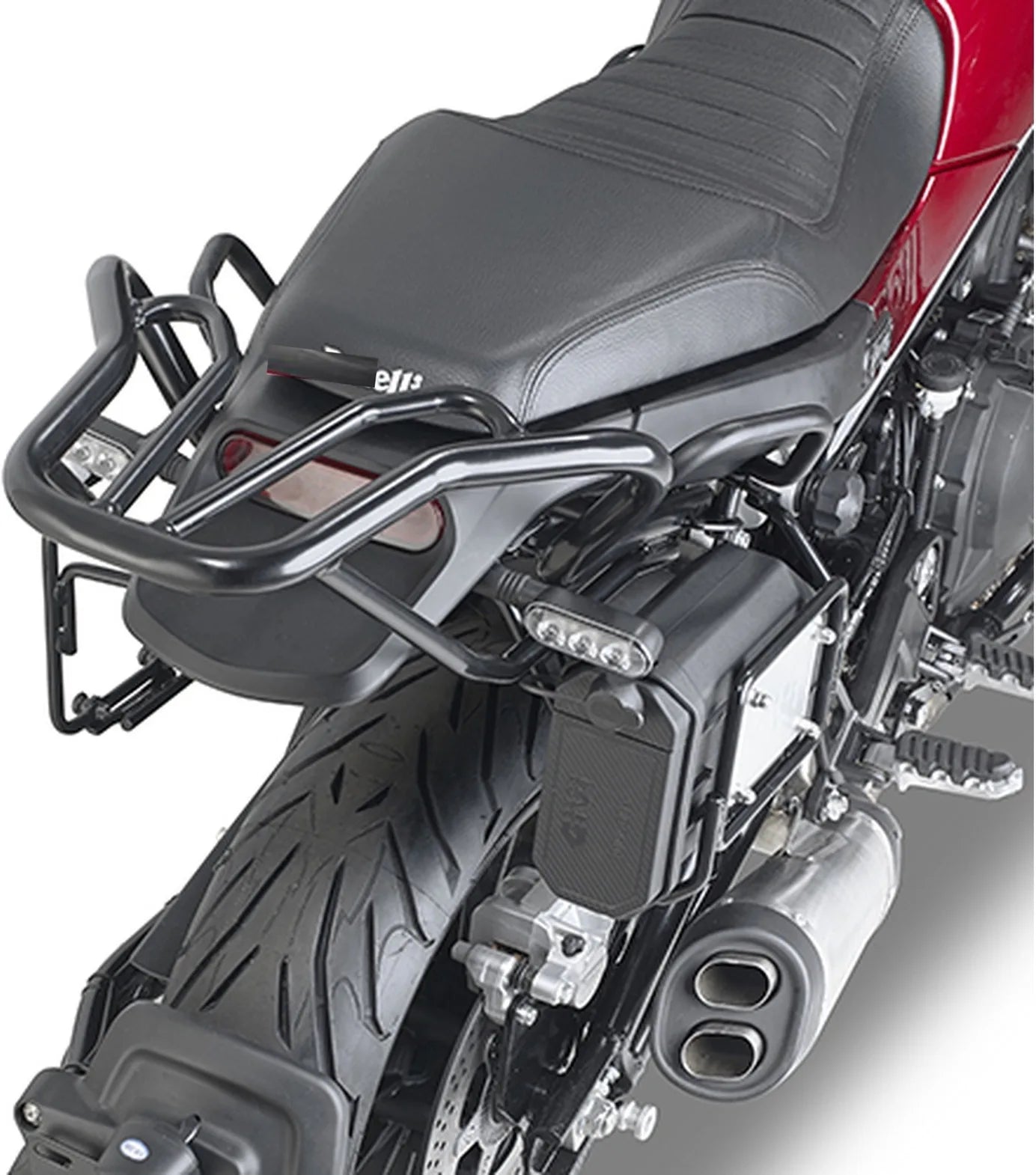 Baúl Monokey Aluminio 47 Lt Plastico - Givi Compatible Con Benelli Leoncino 500 - Trail (2017-2024)
