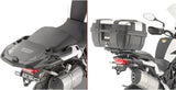 Monolock Riviera Black Tech Top Case - 46 Lt Riviera Technopolymer - Givi Compatible With Benelli Trk 502 X (2020-2024)
