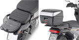 Monokey Trekker Lite Black Top Case - 52 Lt Trekker Lite Technopolymer - Givi Compatible With Super Soco Cpx (2021-2024)