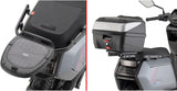 Monokey Trekker Dolomiti Black Aluminium Top Case - 30 Lt Trekker Dolomiti Aluminium - Givi Compatible With Niu Nqix 500 (2025)