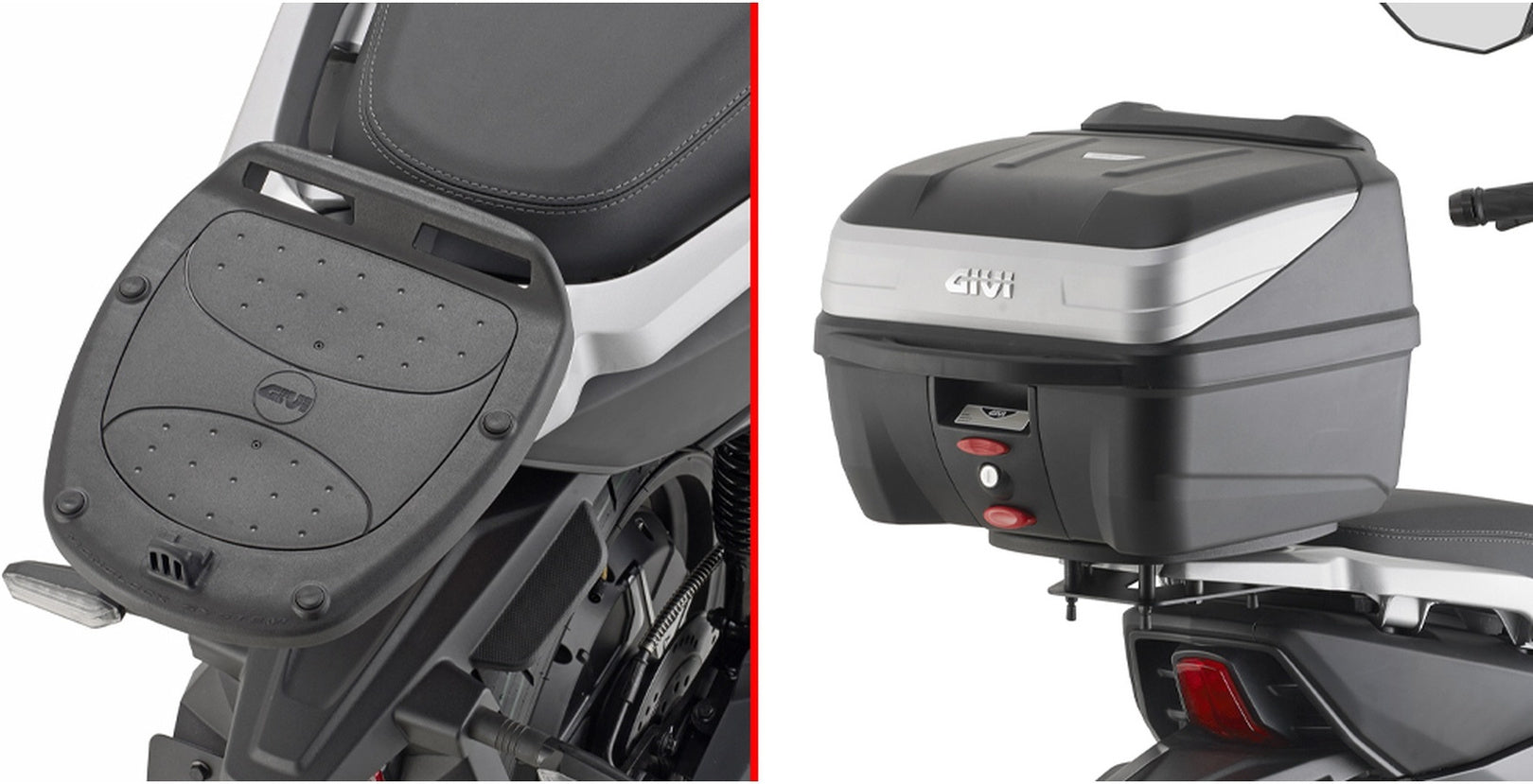 Monokey Trekker Alaska Black Aluminium Top Case - 44 Lt Trekker Alaska Aluminium - Givi Compatible With Niu Fqi 500 (2025)