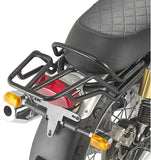 Monolock Black Tech Top Case - 29 Lt Technopolymer - Givi Compatible With Royal Enfield Interceptor 650 (2019-2024)