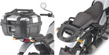 Baúl Monokey Negro 33 Lt Nylon - Givi Compatible Con Royal Enfield Himalayan (2021-2023)