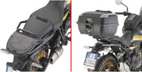 Monolock Riviera Black Tech Top Case - 46 Lt Riviera Technopolymer - Givi Compatible With Royal Enfield Himalayan 450 (2024)