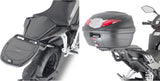 Monolock Silver Top Case - 32 Lt Technopolymer - Givi Compatible With Cfmoto 300 Nk (2021-2023)