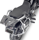 Baúl Monokey Negro Tech 40 Lt Plastico - Givi Compatible Con Cfmoto 800 Mt (2022-2024)