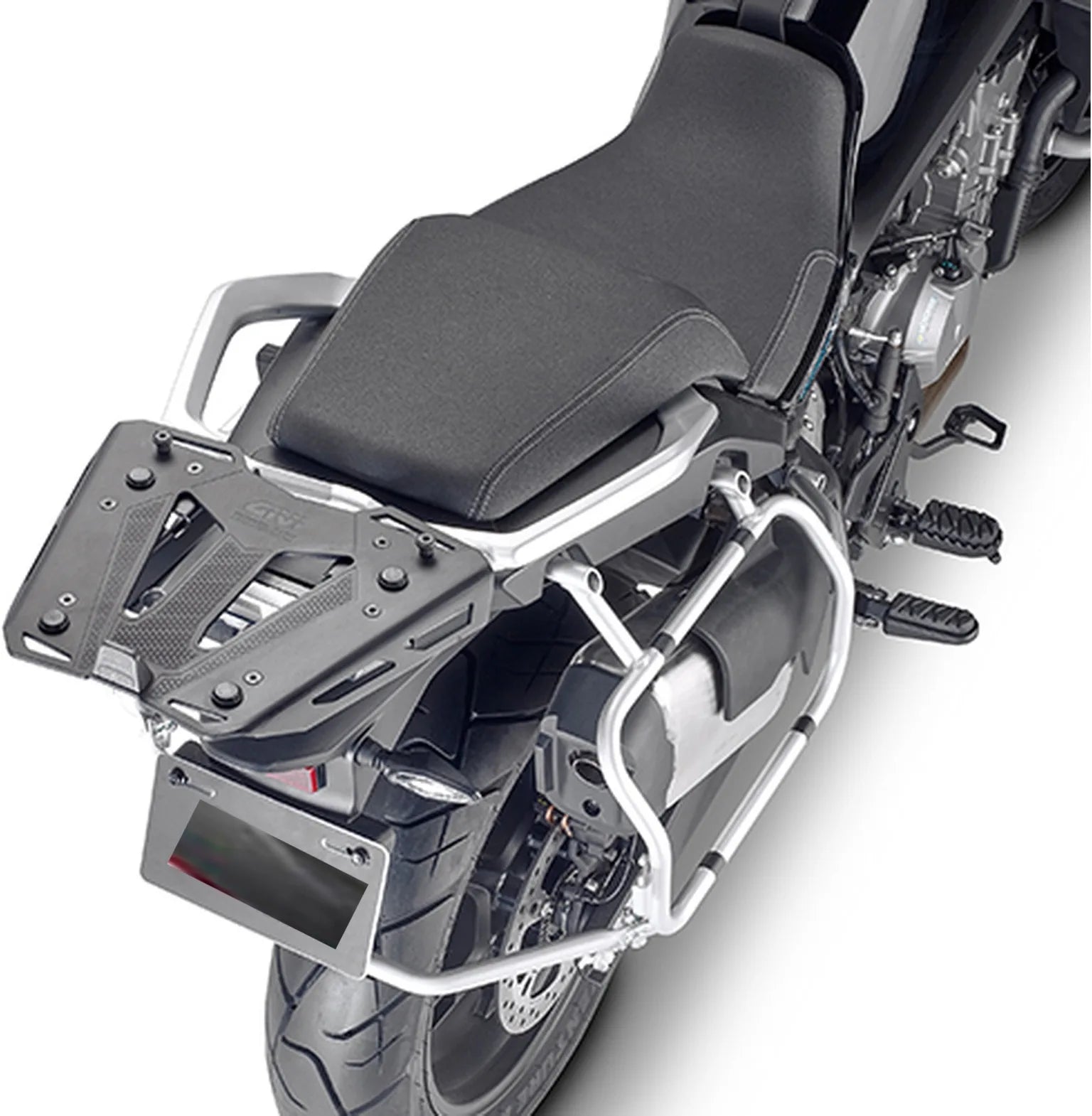 Baúl Monokey Trekker Alaska Aluminio 56 Lt Trekker Alaska Aluminio - Givi Compatible Con Cfmoto 800 Mt (2022-2024)