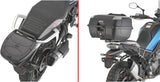 Monokey Black Top Case - 33 Lt Nylon - Givi Compatible With Cfmoto 450 Mt (2024)