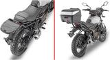 Baúl Monolock Negro 30 Lt C30N Plastico - Givi Compatible Con Voge Trofeo 300 Ac Scrambler (2022-2024)