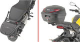 Baúl Monolock Riviera Negro Tech 46 Lt Riviera Plastico - Givi Compatible Con Voge Trofeo 350 Ac (2023-2024)