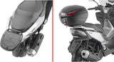 Monolock Vision Black Tech Top Case - 34 Lt Vision Technopolymer - Givi Compatible With Voge Sr1 125 (2023-2024)