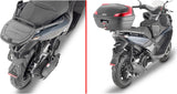 Monolock Simply Iv Black Tech Top Case - 45 Lt Simply Iv Technopolymer - Givi Compatible With Kl Brera 125 - 300 (2022-2024)